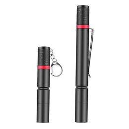 Ultra Small LED Torch with Hook XPE Lamp Beads IP67 Waterproof Portable Mini Flashlight for Outdoor Camping Emergency Lamp