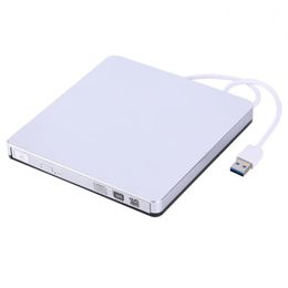 Freeshipping 24X External USB 30 External DVD/CD-RW Drive Burner Slim Portable Driver For Netbook MacBook Laptop PC Pmvno