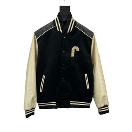 High Version Cl Family's New 24ss Baseball Jacket Is Fashionable and Versatile Featuring a Patchwork Design for Both Men Women