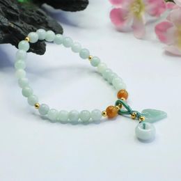 Charm Bracelets Exceptional Jade Beads Bracelet For Women Grade A High Quality Fine Jewelry Harmony And Serenity Birthday Gifts Sale