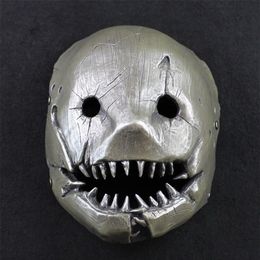 Resin Game Dead by Daylight Mask For The Trapper Cosplay Evan Mask Cosplay Props Halloween Accessories298o