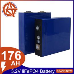 Brand New 3.2V Lifepo4 Battery 176AH 200AH Rechargeable Lithium Iron Phosphate Battery DIY 12V 24V 48V EV RV Boat Solar System