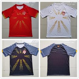 2023 24 Men's T-Shirts North Macedonia home and away custom third Personalised shirt