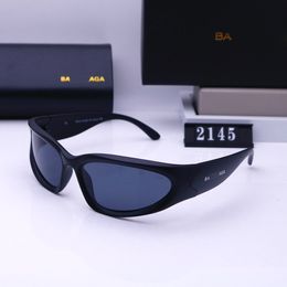 Designer sunglasses luxury sunglasses mens sunglasses letter UV400 design temperament versatile style beach travel wear sunglasses optional gift box nice