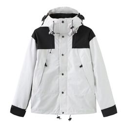 Giacche da uomo cappotti versione americana 1990 carica giacche moto abbigliamento tendenza moda cappotto antivento protezione solare tre-in-uno acqua donna outdoor xxl