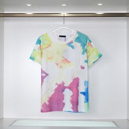 24ss mens t shirt designer t shirt mens tees pure cotton breathable fashionable and versatile trendy and comfortable new unisex clothing Size S-2XL#ly073