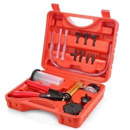 Freeshipping Brake Fluid Bleeder Hand Held Vacuum Pistol Pump Tester Kit Otrxk