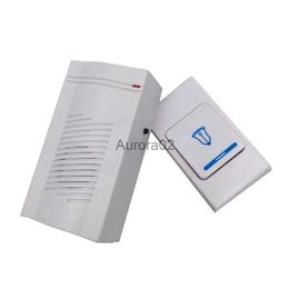 Doorbells Wireless Doorbell Gate Alarm Doorbell Stable Sensitivity Smart Home Battery Chime Doorbell Intercom System 12 Tune Songs YQ231111