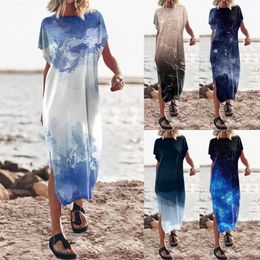 Casual Dresses Women's Summer T Shirt Maxi For Women Work Midi Long Winter Dress Fall