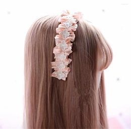 Party Supplies Cute Lace Butterfly Lolita KC Hairband Sweet Women Girl Headband Cosplay Hair Clasp Headwear B940