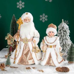 Christmas Decorations Christmas Santa Claus Doll 2023 Christmas Tree Ornament Merry Christmas Decorations For Home Navidad Natal Gifts New Year 2024L231111