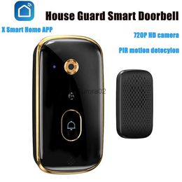 Doorbells X10 WiFi Wireless Smart Home Security Doorbell Camera Surveillance Video Intercom Night Vision Capture Security Alarm for House YQ231111