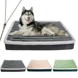 kennels pens Dog Bed for Large Dog Mat with Zipper Pet Bed Dog Mat for Medium Pet Mattress Pad Memory Foam Orthopaedic Mattress for Pet Mat 231110