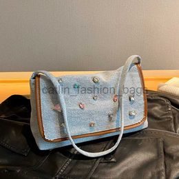 Shoulder Bags Brand Designer Jeans Bags Women Bag For Female Luxury Colorful Bag Large Capacity Totecatlin_fashion_bags