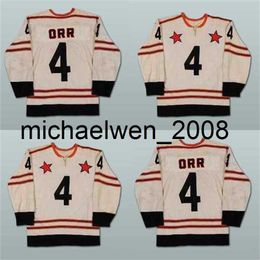 Weng vintage Cheap Mens 4 Bobby Orr All Star Ice Hockey Jerseys Stitched Sewn NEW Embroidery Stitched Ice Hockey Jerseys Accept Mix Order