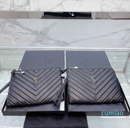 shoulder bag handbags women messenger bags leather clutch Luxury Stripes Crossbody Bags female black purse