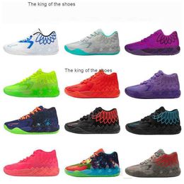 MB012023MB.01Running Shoes Sport Shoe Grade School Mb01 Rick Morty Kids Lamelo Ball Queen City Red For Sale CQQR