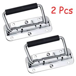 Handles Pulls 2Pcs 304 Box Stainless Steel Spring Prop Tool Aluminium Activity Folding Industrial 230410