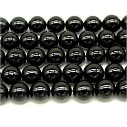 Stone Mens Healing 200Pcs/Lot 6Mm Black Gallstone Hematite Buddha Beads Couples Health Semi-Precious Stone Round Ball Loose Dhgarden Dhkfj