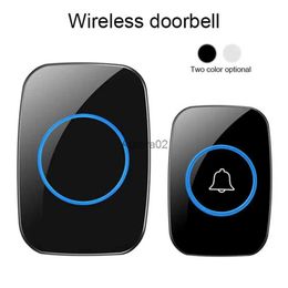 Doorbells A10 Waterproof Wireless Doorbell 300m Remote Door Chime Plug-in Button Ring Alarm Door Bell campainha sem fio YQ231111