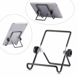 Freeshipping Multi-angle Adjustable Portable Foldable Metal Non-slip Stand Holder for iPad Tablet Gnulq