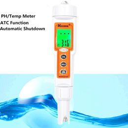 Digital PH Tester Metre Protable PH Testers Pen-type Durometer Acidity Metre PH Detector Monitor CT-6021A Aquarium Range 0-14