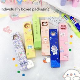 Colors Learning Office Supplies Writing Tools Press Type Students Gift Animal Shaped Ballpoint Pen Gel Pens Neutral