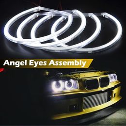 Lighting System Other 131mm Car Angel Eyes Halo Ring Daytime Running Light DRL LED Fit For E46 Sedan Waggon 1998-2001 E36 E38 E39 XenonOther