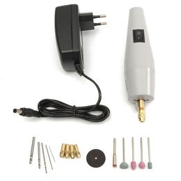 Freeshipping Electric Grinder Mini Drill dremel Grinding Set 12V DC Dremel Accessories Tool for Milling Polishing Drilling Cutting Engr Kwwo