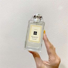 Parfum Cologne Natural Car Air Freshener Perfume Newest Sexy Charming English Pear Freesia Fragrance 100Ml Lady For Female And Male Long 596 546