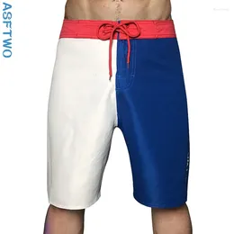 Men's Shorts ASFTWO High Quality Fast Drying Beach Pants Bodybuilding Casual Five-point Surf
