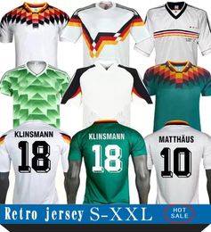 Germanys Vintage Soccer Jerseys 1990 1992 1994 Retro Littbarski BALLACK KLINSMANN Matthias KALKBRENNER 1996 2004 14 MatthAus HAssler Bierhoff KLOSE