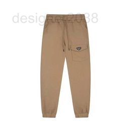 Men's Pants Designer three-dimensional letter logo drawstring small foot closure casual pants for men and women ASS7