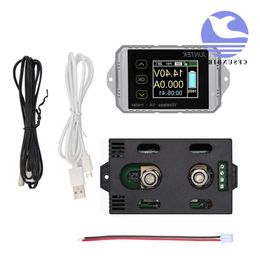 Freeshipping 100V 100A 200A 300A DC Voltage Meters Ammeter Power Meter Power Sheet Coulometer Electric Vehicle Battery Capacity Monitor Jonm