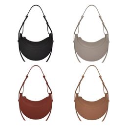 Handbag Shoulder Women Bags Designer Half Moon Crossbody Bag Numero Dix S Fashion Paris Baguette Zip Hobo Smooth Calf Leather Tote K3