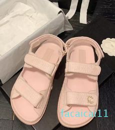 Designer Beach Sandals Candy Colour Flats Shoes Outdoor Slipper Women Flat Bottom Comfort