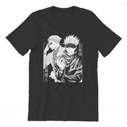 Men's T Shirts Jujutsu Kaisen Shirt Men Women Fashion T-shirts Kids Hip Hop Cotton Tshirt Oversized Anime Tops Tees Kento Nanami Satoru