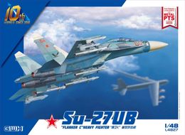 ArchitectureDIY House Great Wall Hobby L4827 148 scale Russian Su27UB "Flanker C" Heavy Fighter Scale Model Kit 231110