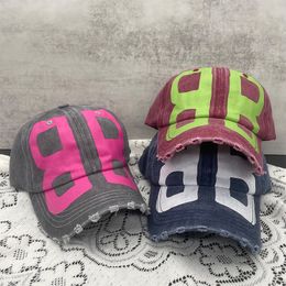 Ball Caps Spring Summer Graffiti printed antique finish baseball cap Hip Hop letter Outdoor Hiking Beach cap For Women Men 230411