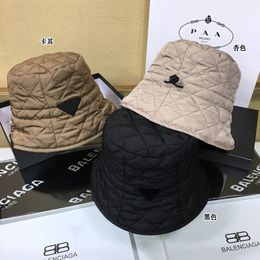 bucket hatdesigner hat fisher man hat men and womens same autumn and winter warm korean version fashion basin network red face