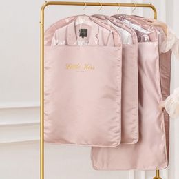 Dust Cover Clothes Dust Cover Clothing Hanging Bag Suit Coat Dust Cover Wardrobe Clothes Storage Bag Dustproof Garment Dress Organzier 230410