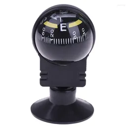 Outdoor Gadgets Camping 360 Degree Rotating Waterproof Car Navigation Spherical Compass With Suction Cup