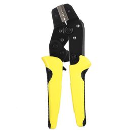 Freeshipping Wire Crimper Engineering Ratchet Terminal Crimping Pliers 025-25mm2 Insulated Terminals Or Color Code Nests Dervp