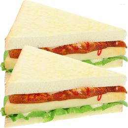 Party Decoration Simulation Sandwich PU Models Fake Food Scene Layout Props Bakery Po Toys