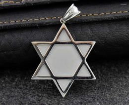 Pendant Necklaces Men's Stainless Steel Never Fade Magen Star Of David Jewelry