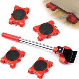Men's Down Parkas Heavy Duty Furniture Lifter Transport Tool Mover set 4 Move Roller 1 Wheel Bar for Lifting Moving Helper 230410