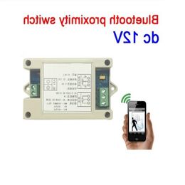 Freeshipping 12v Bluetooth Proximity Switch For Mobile Phone Bluetooth Module with the induction control switch Gwfbf