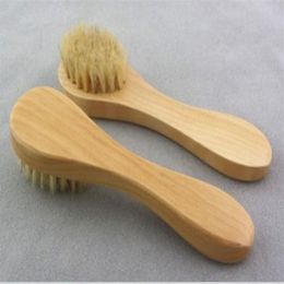 Exfoliating Facial Brush Face Care Cleaning Wash Cap Soft Bristle Brush Bath Brushes267j