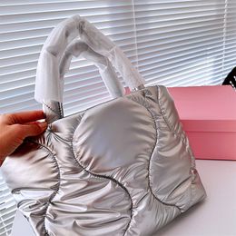 MU Winter Totes Shopping Cotton Bag Luxury Designer Brand Letter Handbags HighQuality Purse Phone Bag Womens Wallet vintage cross body Lady Classic Tote bag
