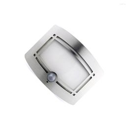 Wall Lamp Wireless Sensor LED Night Light Sconce Warm White Lights European Style Bedside Path Cabinet Closet Room